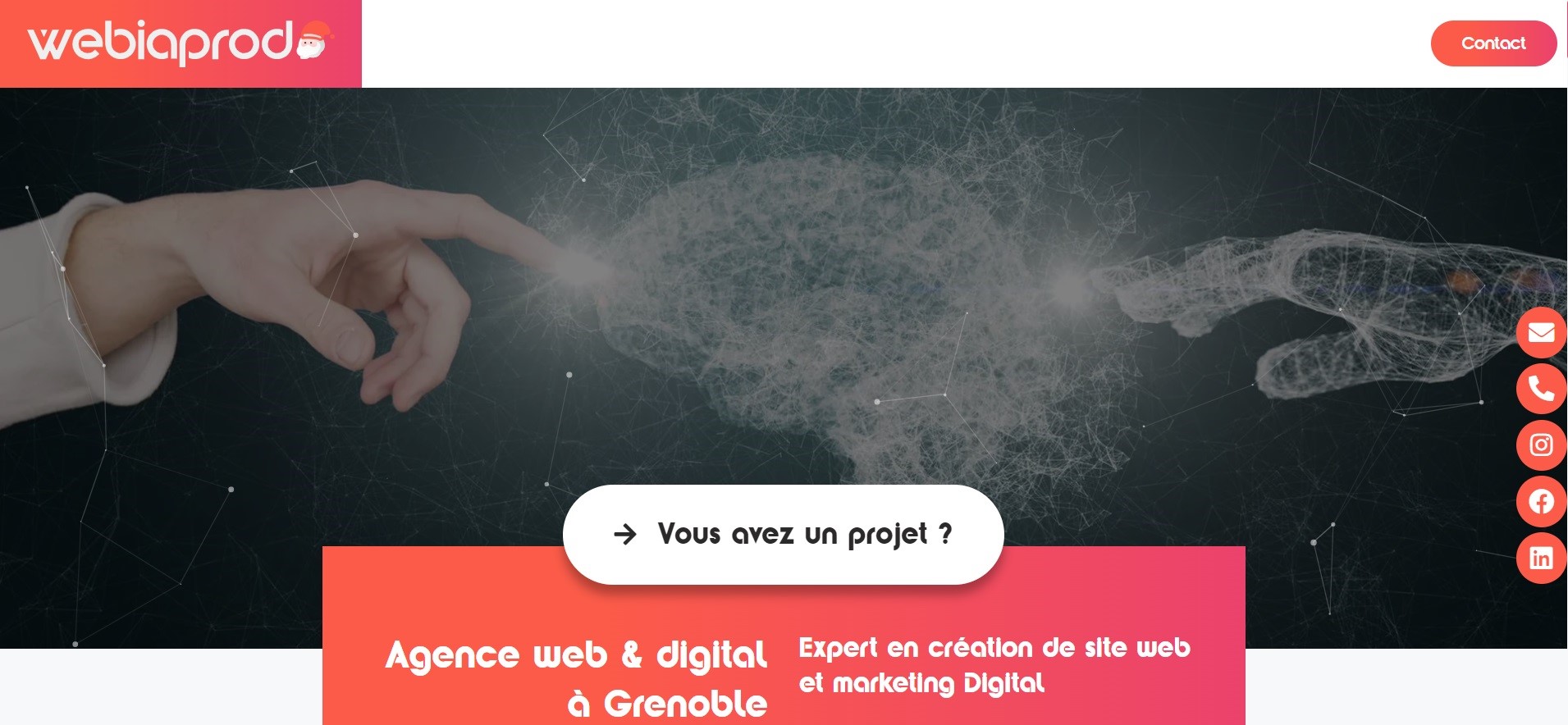  Webiaprod — Agence webmarketing et communication digitale - Agence Web à Grenoble