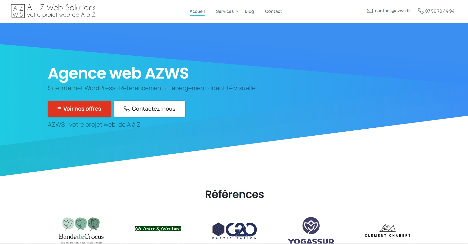  AZWS —AZ Web Solutions - Agence Web à l'Ile-Rousse