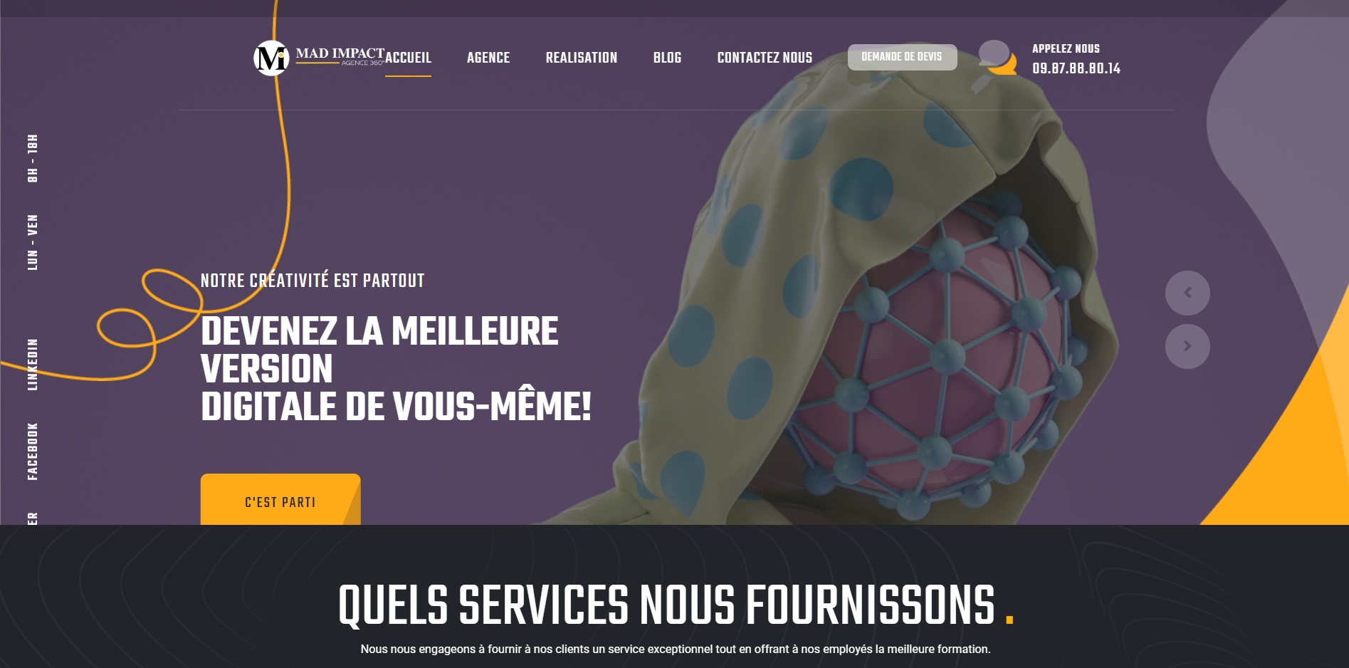  MAD IMPACT - Agence Web à l'Ile-Rousse