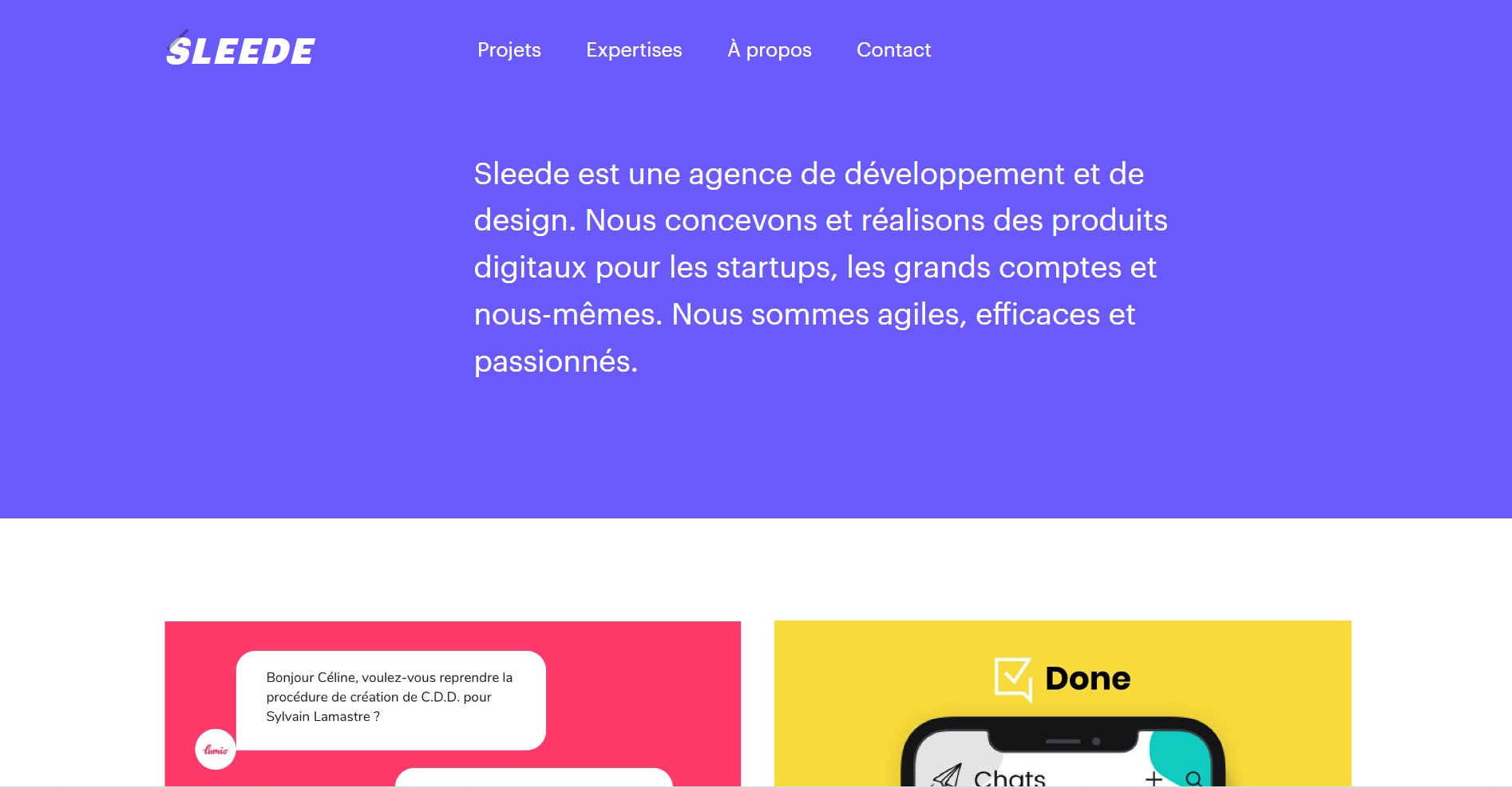  Sleede, développeur et concepteur de sites web - Agence Web à Grenoble