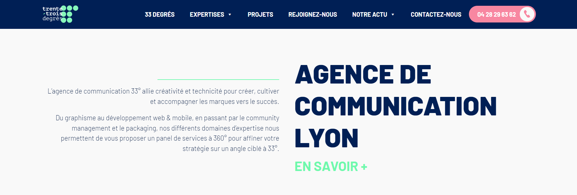 Agence 33 Degrés - Agence Web à Lyon 