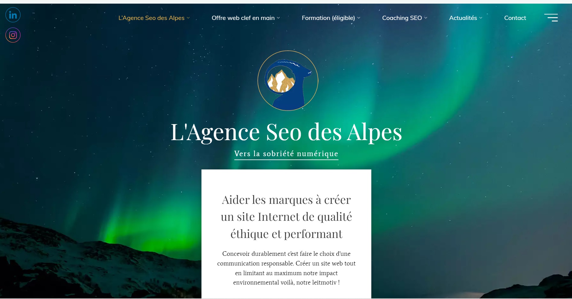  Agence SEO des Alpes - Agence Web à Grenoble