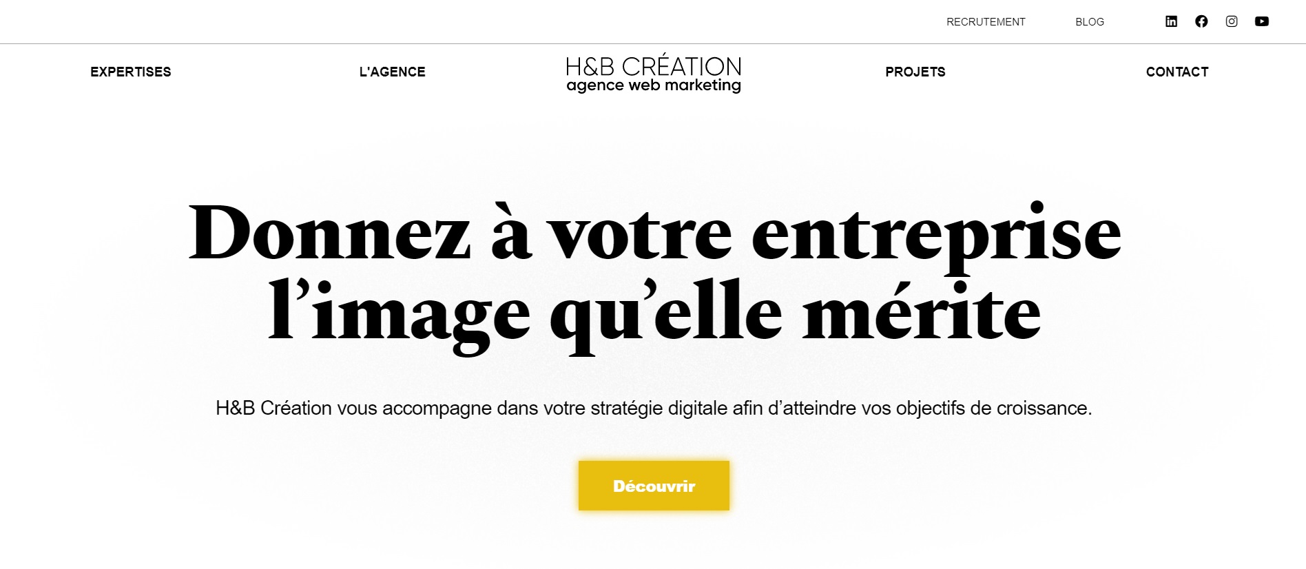  H&B Création – Agence Web Marketing - Agence Web à l'Ile-Rousse