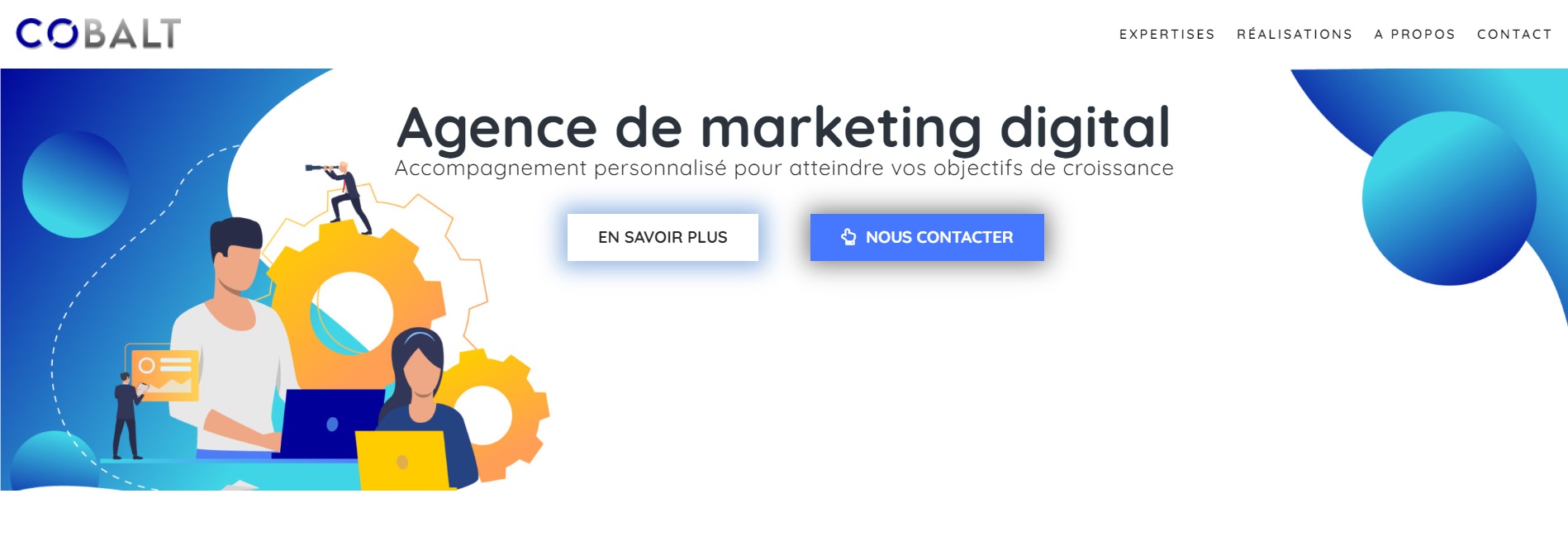 Agence Cobalt—Agence web marketing - Agence Web à Moulins