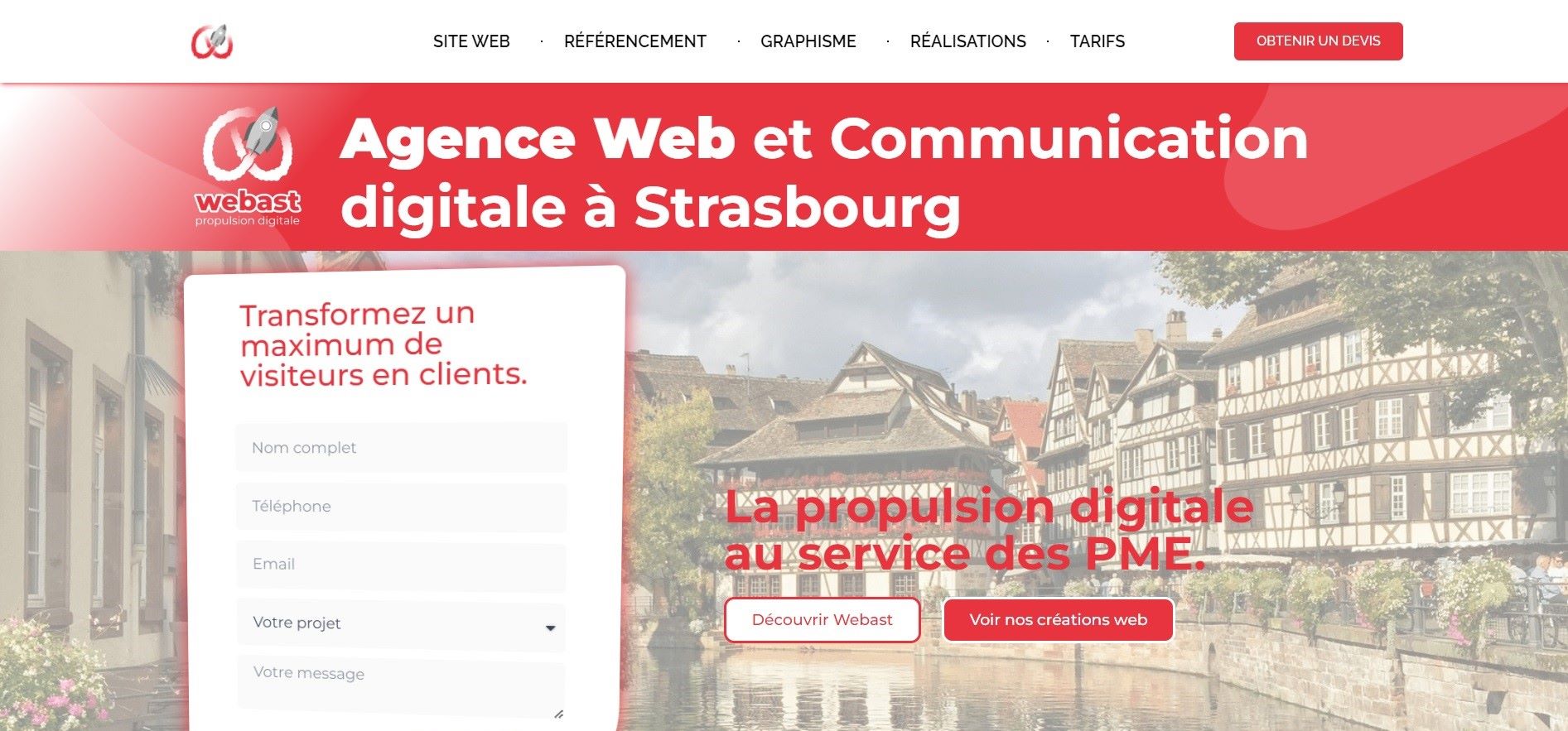  Agence Web Strasbourg WEBAST, Création et référencement de site internet - Agence Web à Strasbourg 