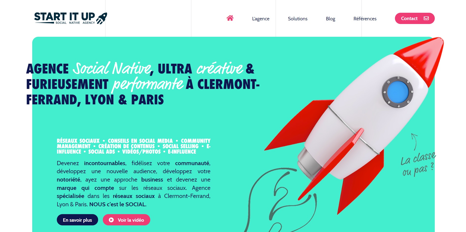  Start It Up Lyon - Agence Web à Caluire-et-Cuire