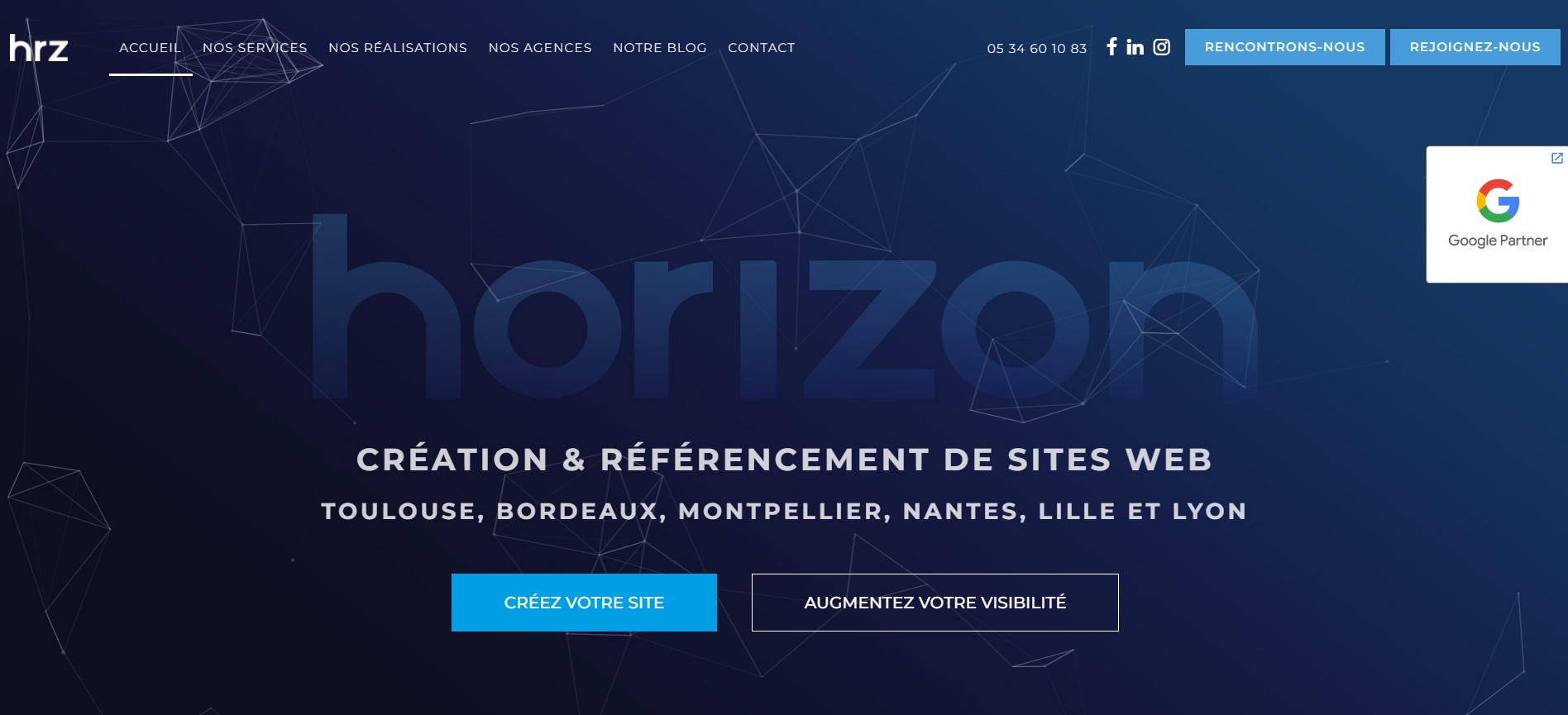  Horizon Agence Web, Référencement - Agence Web à Montpellier 