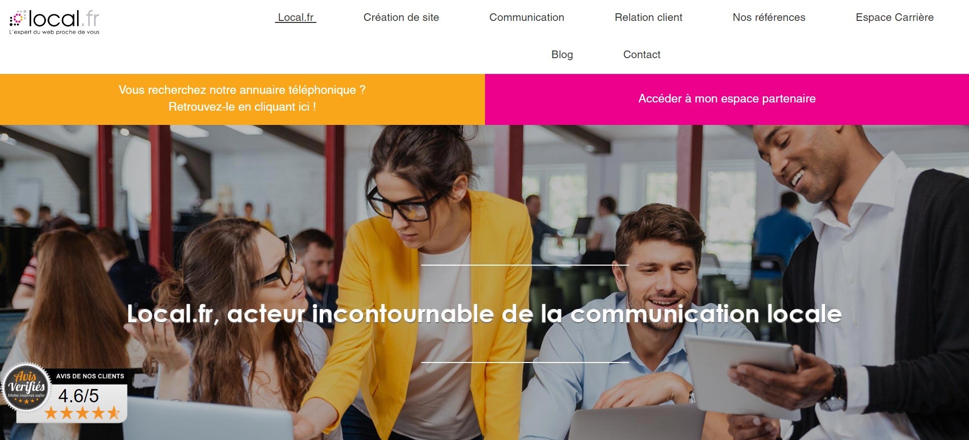  LOCAL.FR | Création site internet | Lyon - Agence Web à Villefranche-sur-Saône 