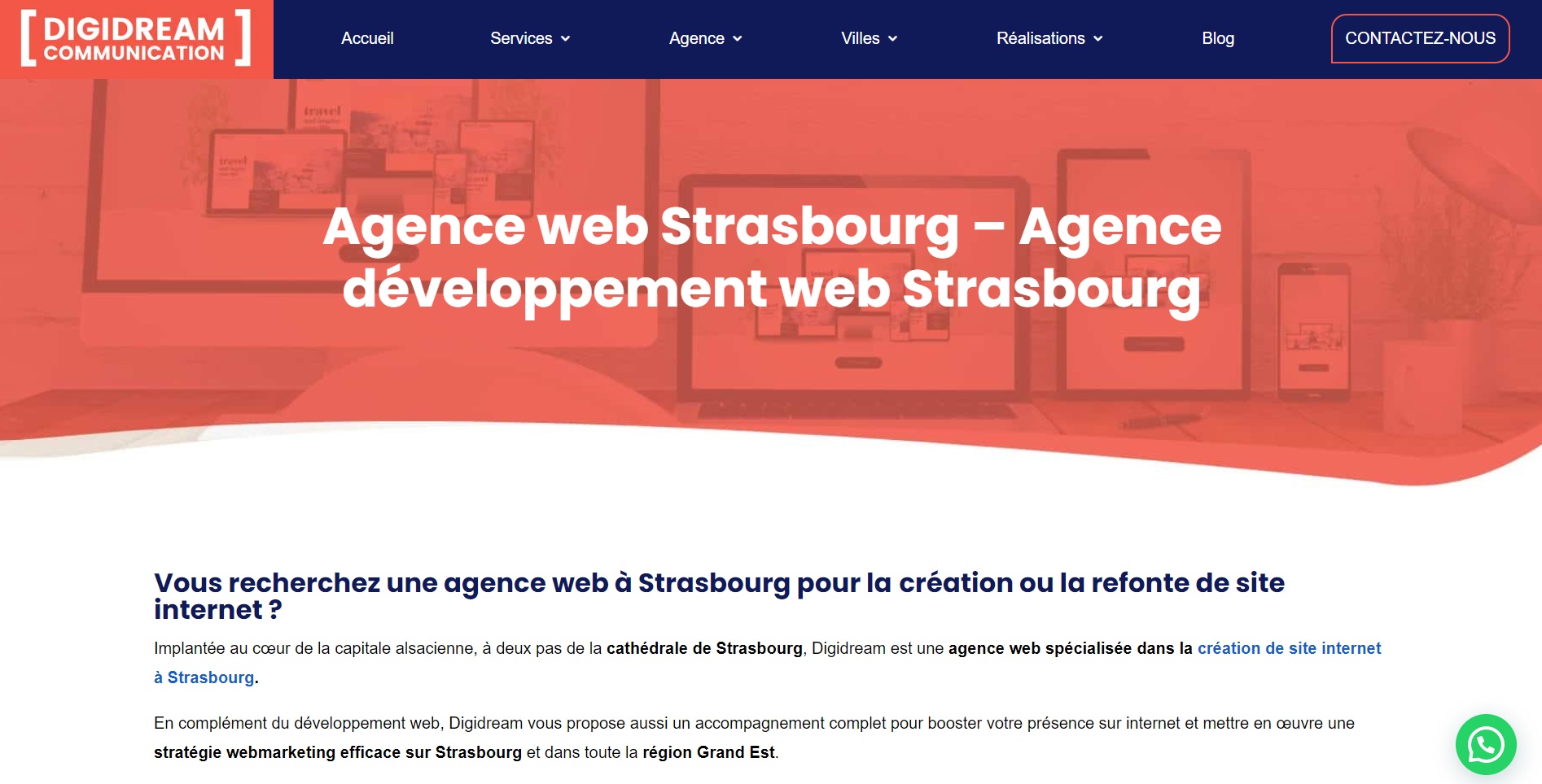  Digidream, agence web, création site internet et référencement - Agence Web à Strasbourg 