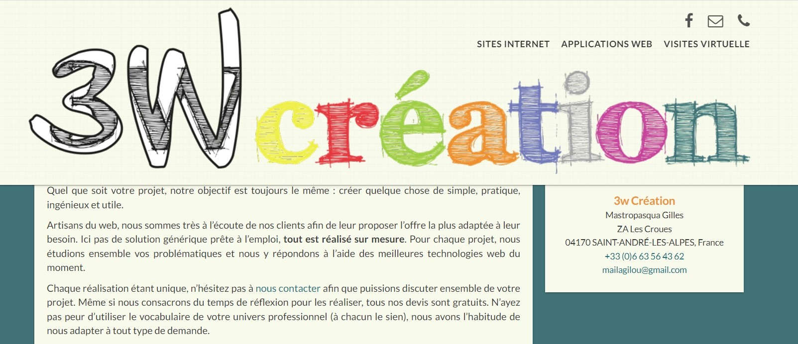  3w-creation - Agence Web à Digne