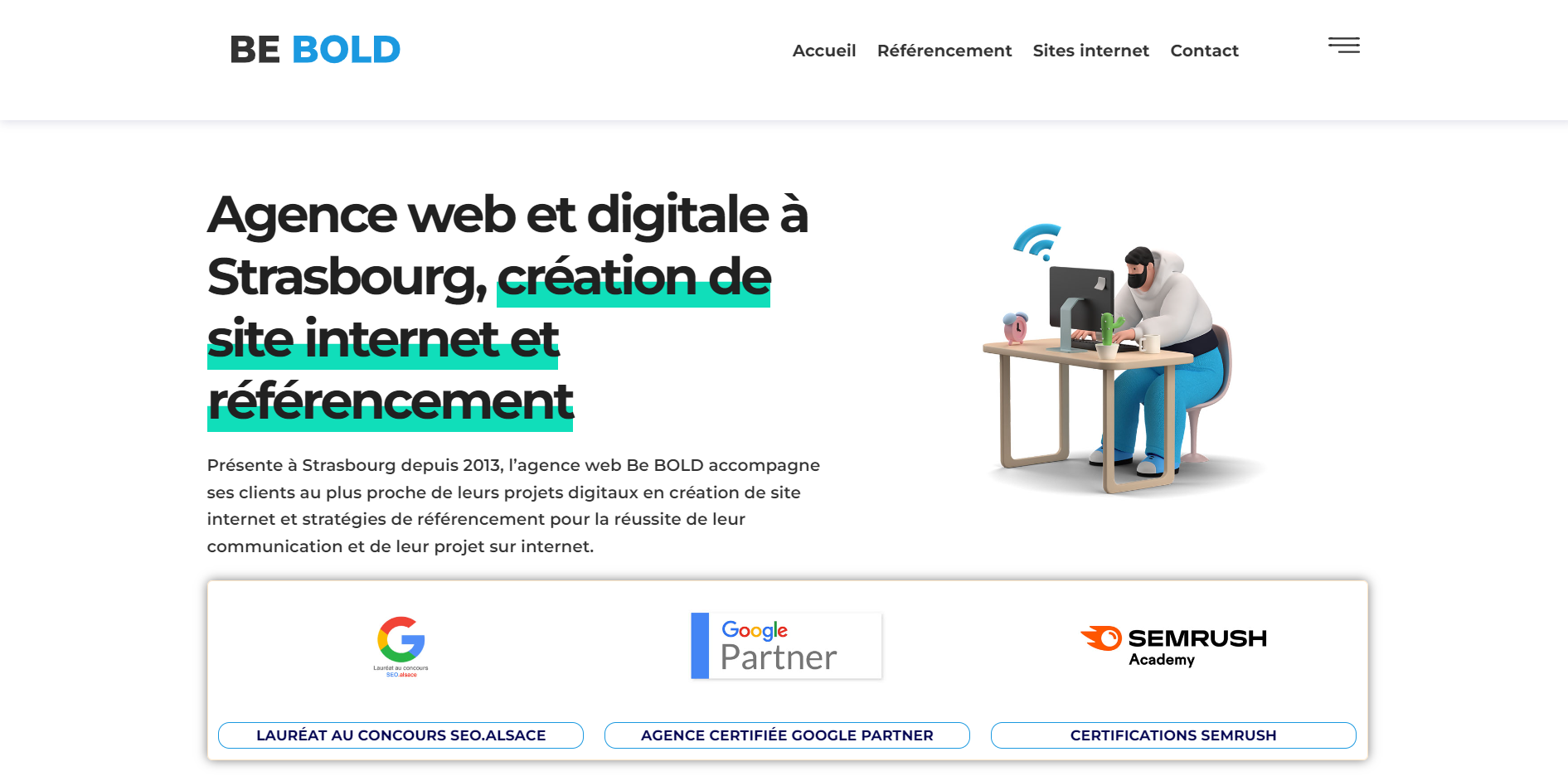  Be BOLD - Agence Web à Strasbourg 