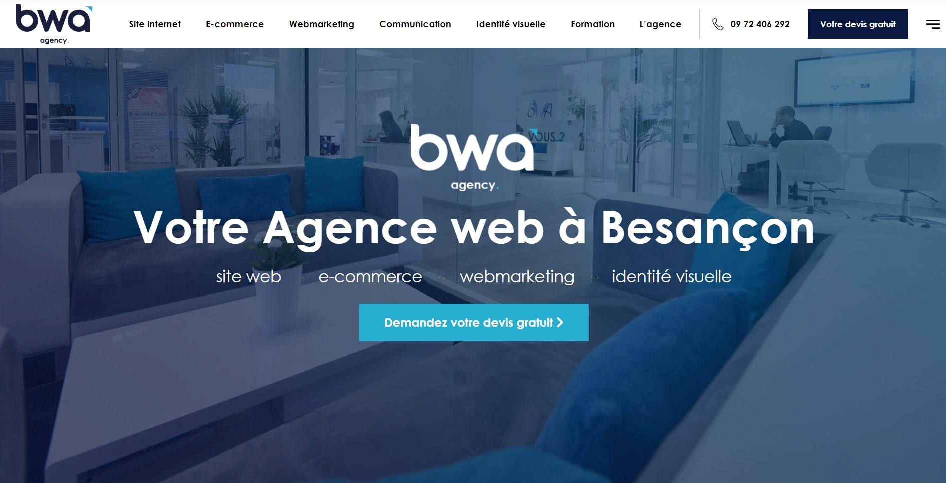  Business Web Agence – BWA – Création de site internet, e-commerce et applications à Besançon - Agence Web à Besançon