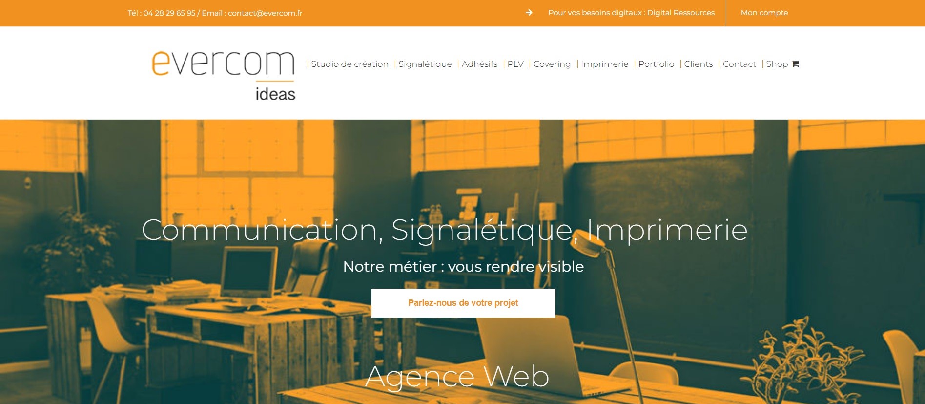  EVERCOM/DIGITAL RESSOURCES - Agence Web à Villefranche-sur-Saône 