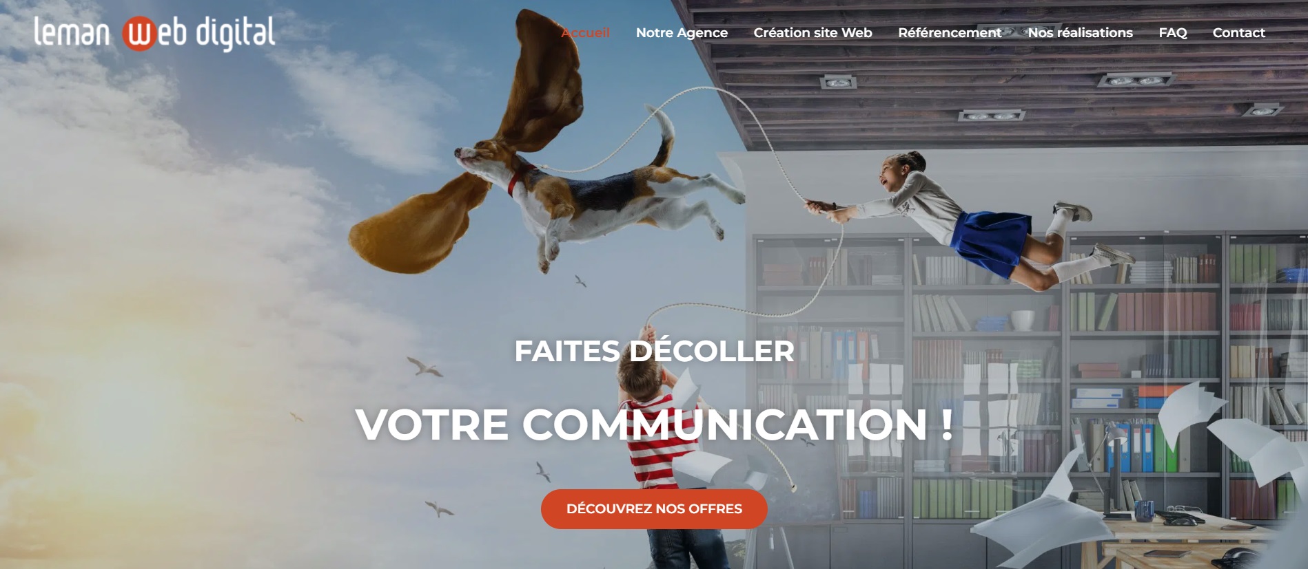  Création site Internet – Leman Web Digital - Agence Web à Thonon-les-Bains