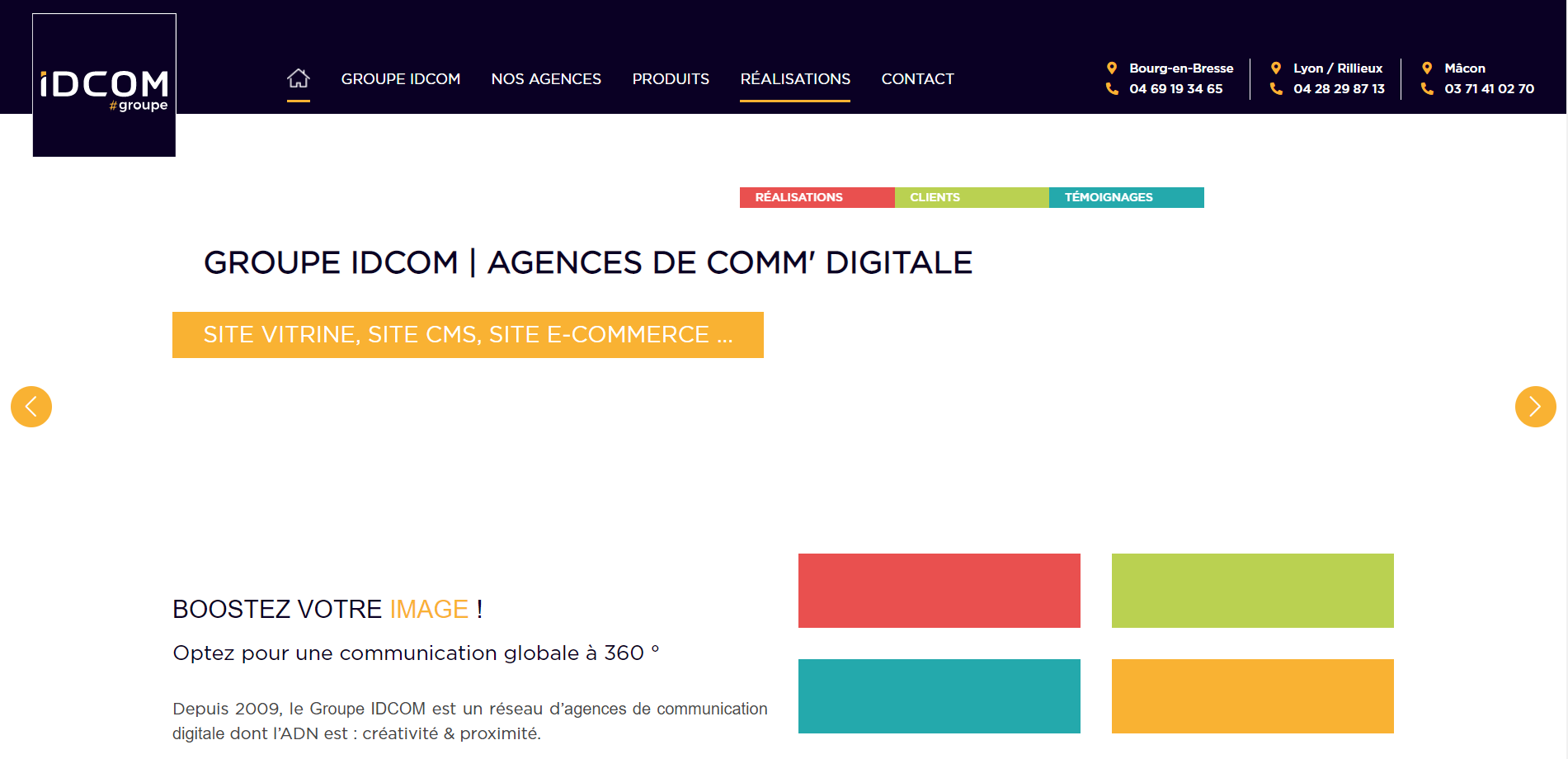 IDCOM - Agence Web à Villefranche-sur-Saône 
