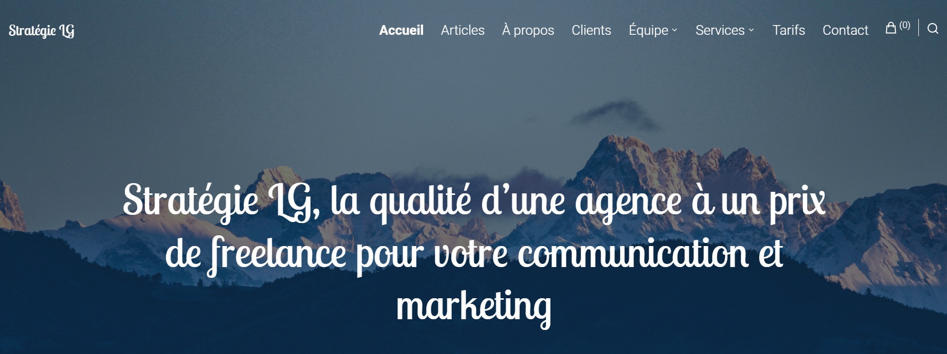  Stratégie LG –  Communication & Marketing - Agence Web à Gap 