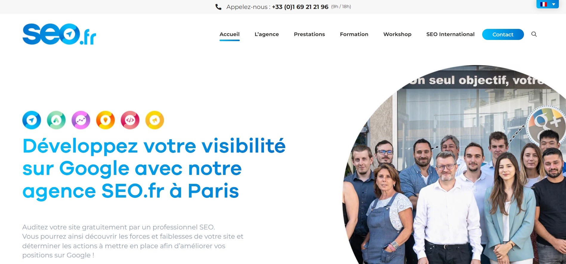  Agence SEO.fr Paris - Agence Web à Caluire-et-Cuire