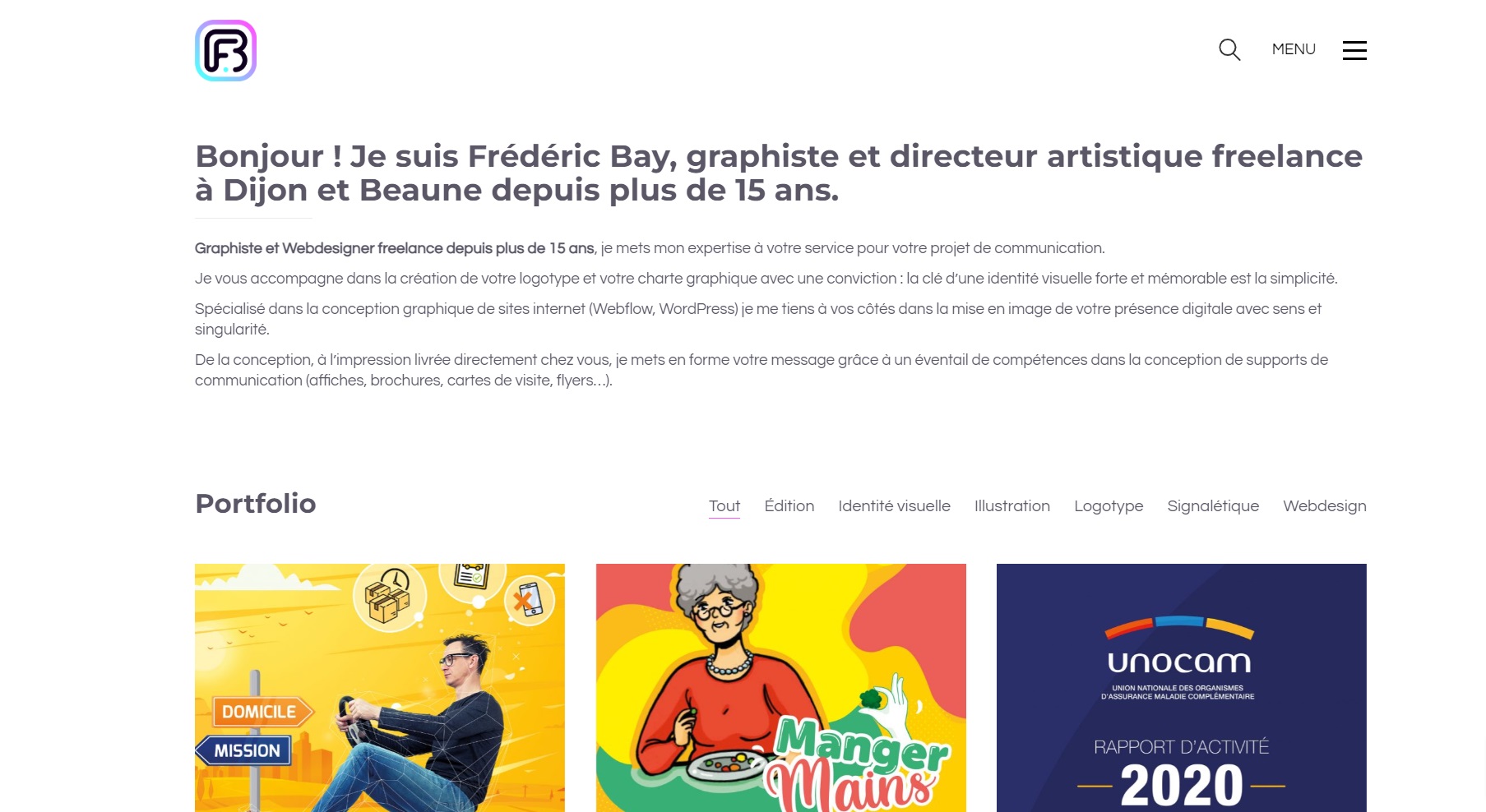  Frédéric Bay-Graphiste Webdesigner Freelance-Beaune - Agence Web à Beaune 