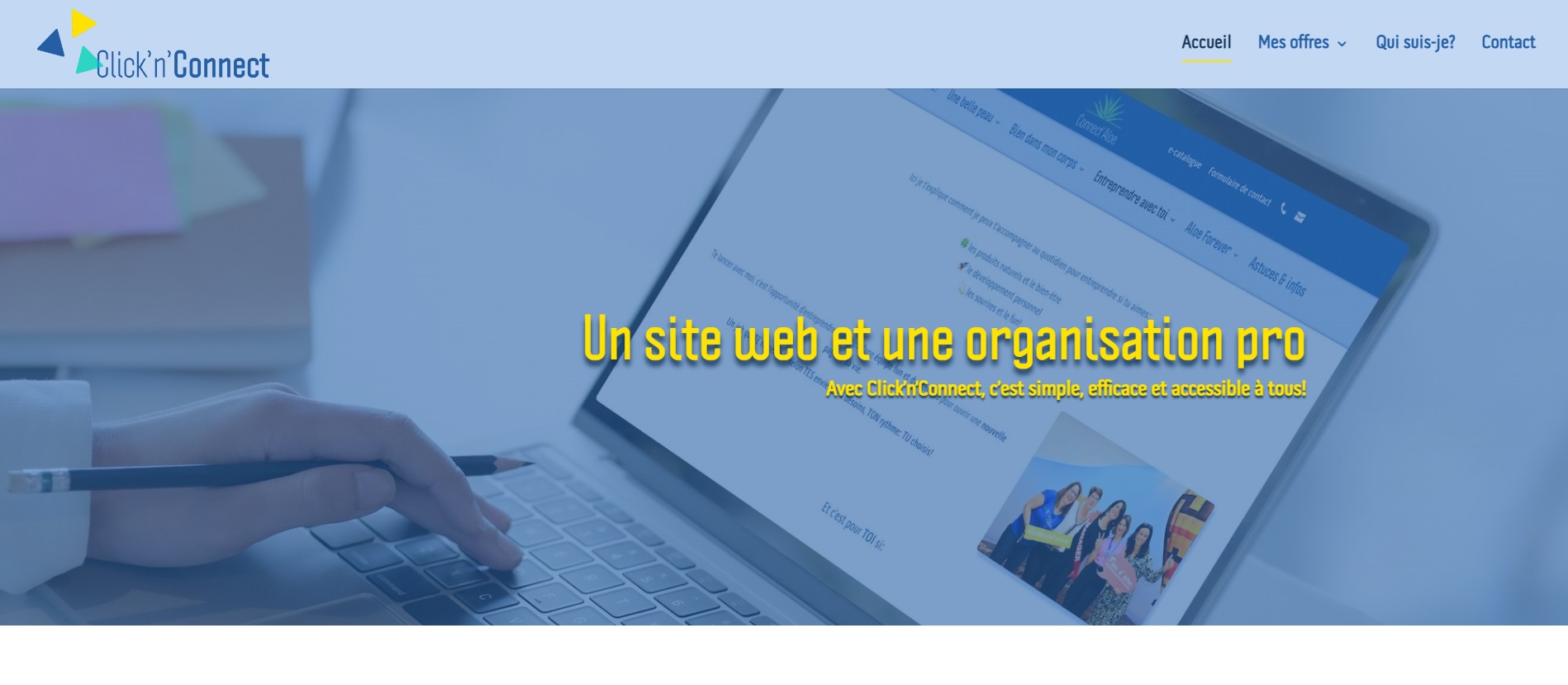  Clinck’n’ Connect, webdesigner et formatrice indépendante à Strasbourg - Agence Web à Strasbourg 