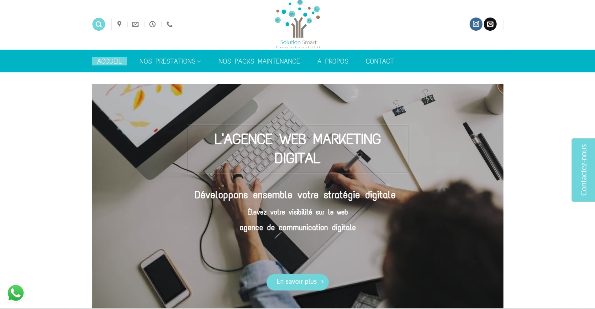  Solution Smart Création site internet agence web marketing digital - Agence Web à Besançon