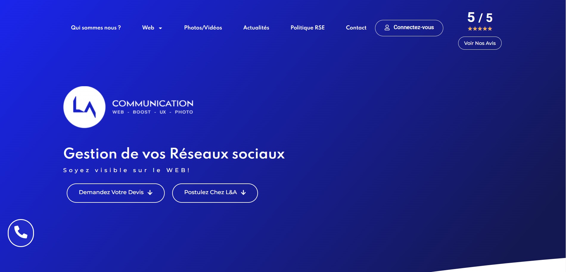  L&A Communication Agence Web, Création et Refonte de Site Web à Lyon (Rhône) - Agence Web à Vaulx-en-Velin
