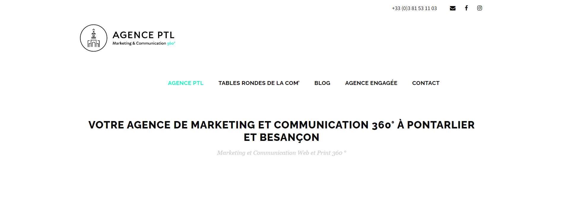  Agence PTL Marketing et Communication 360° – Besançon - Agence Web à Besançon