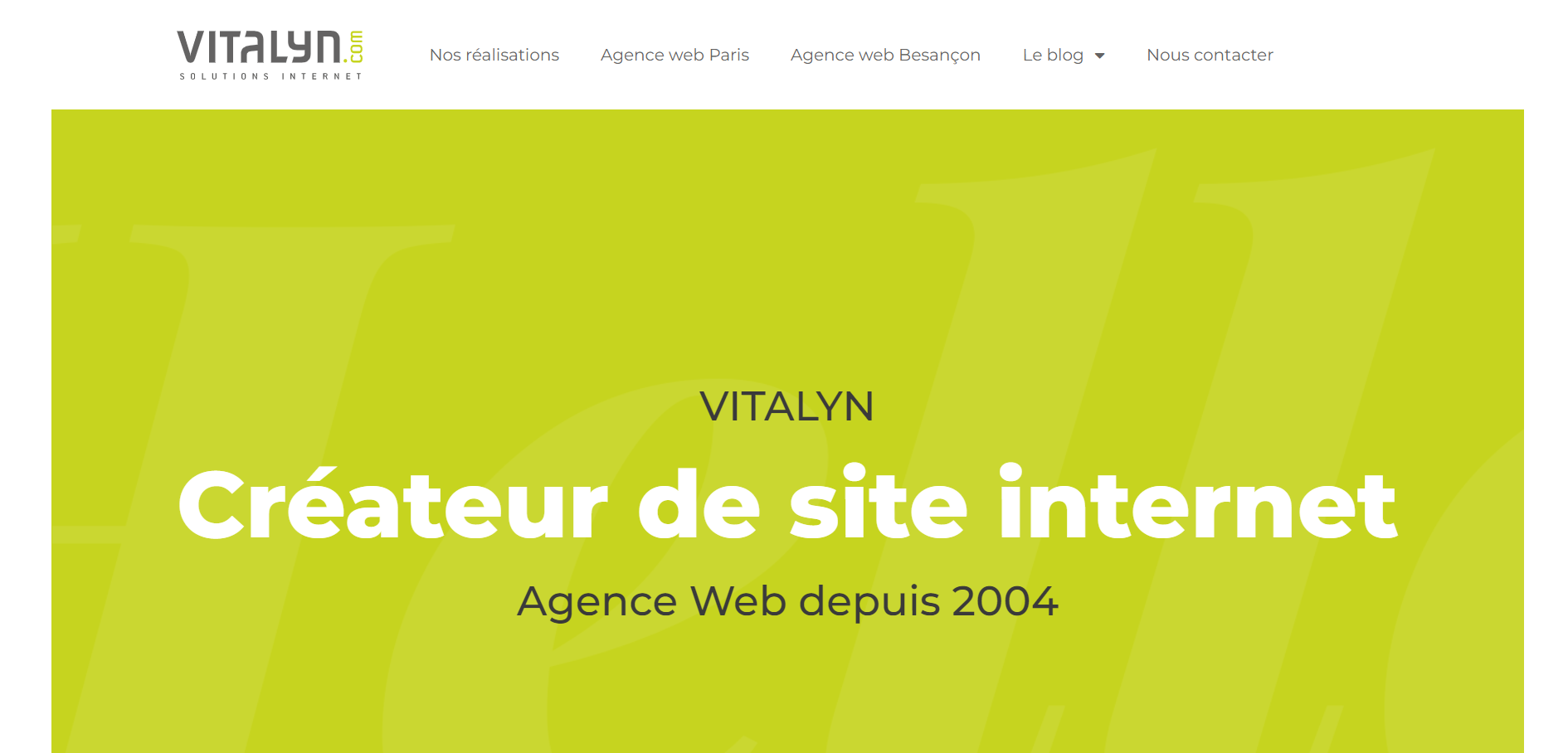  VITALYN - Agence Web à Besançon