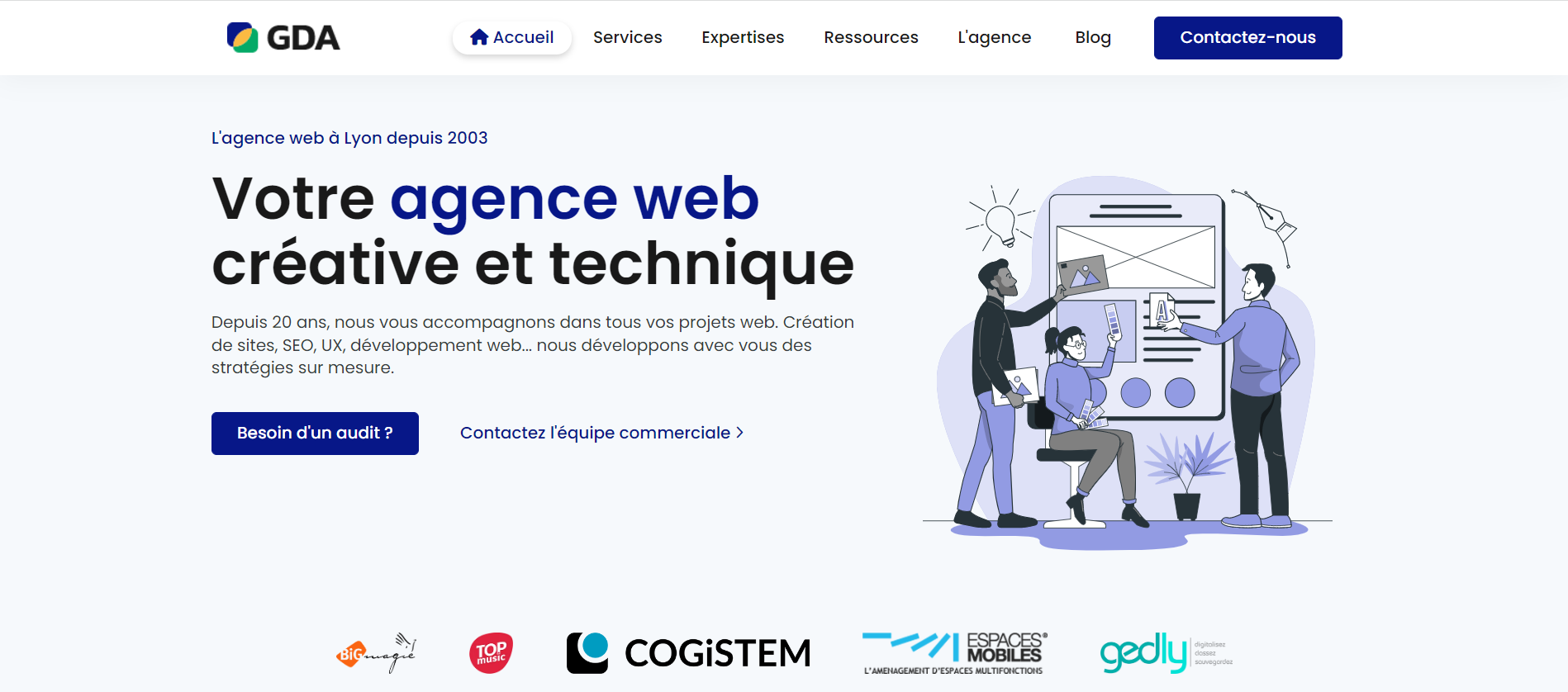  GDA – Global Digital Agency - Agence Web à Vaulx-en-Velin