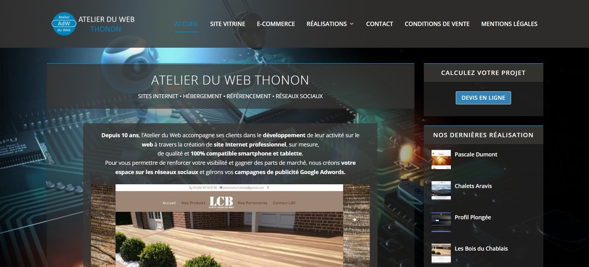  Atelier du Web Thonon - Agence Web à Thonon-les-Bains