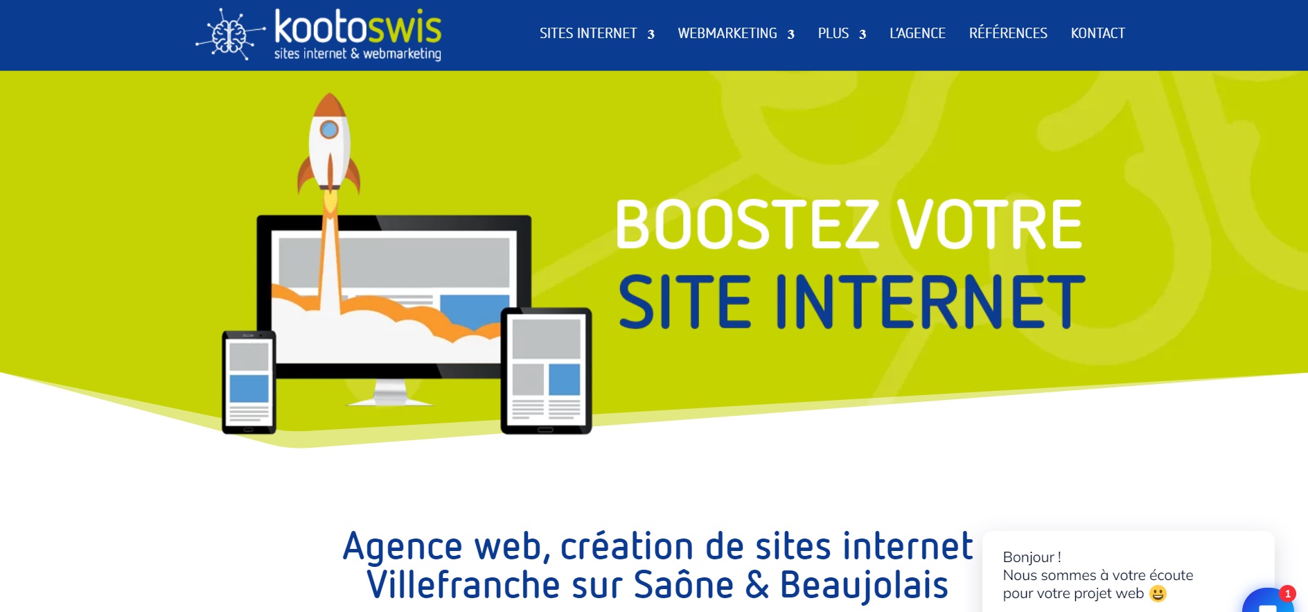  Kootoswis — Agence web - Agence Web à Villefranche-sur-Saône 