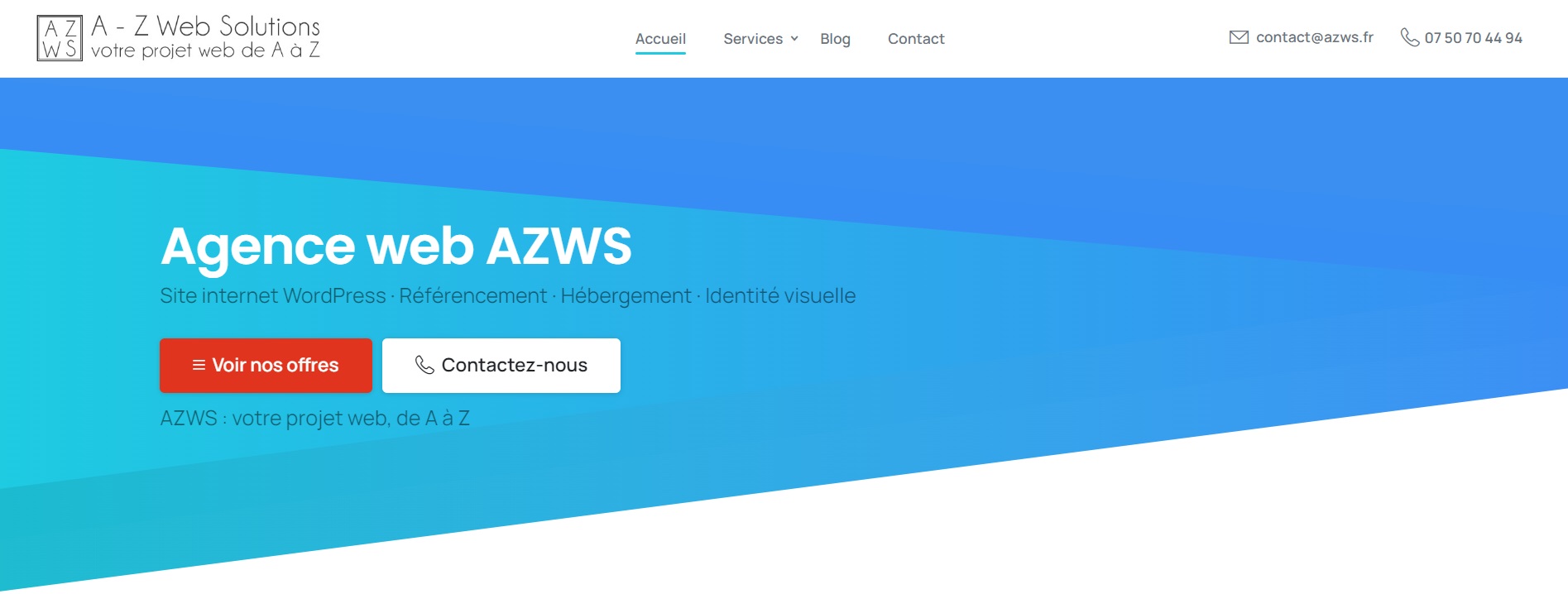  AZWS – AZ Web Solutions - Agence Web à Vaulx-en-Velin