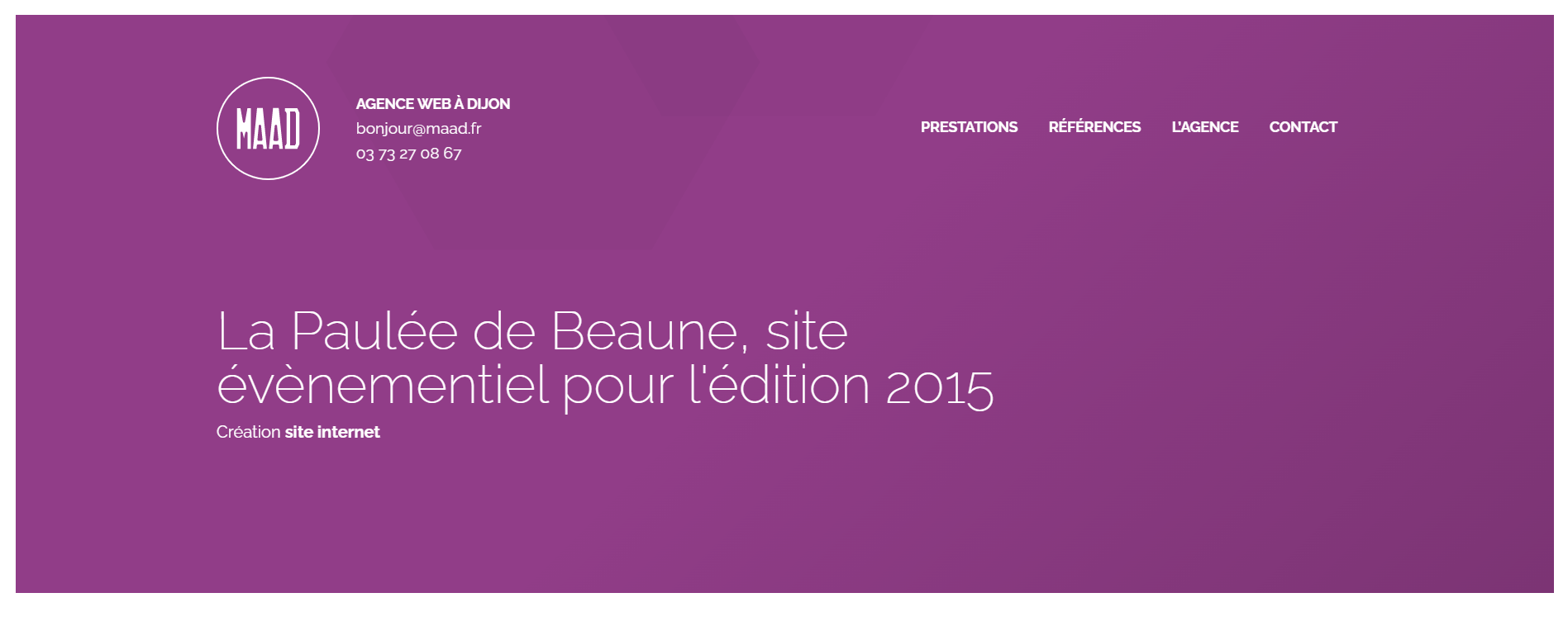  Maad - Agence Web à Beaune 