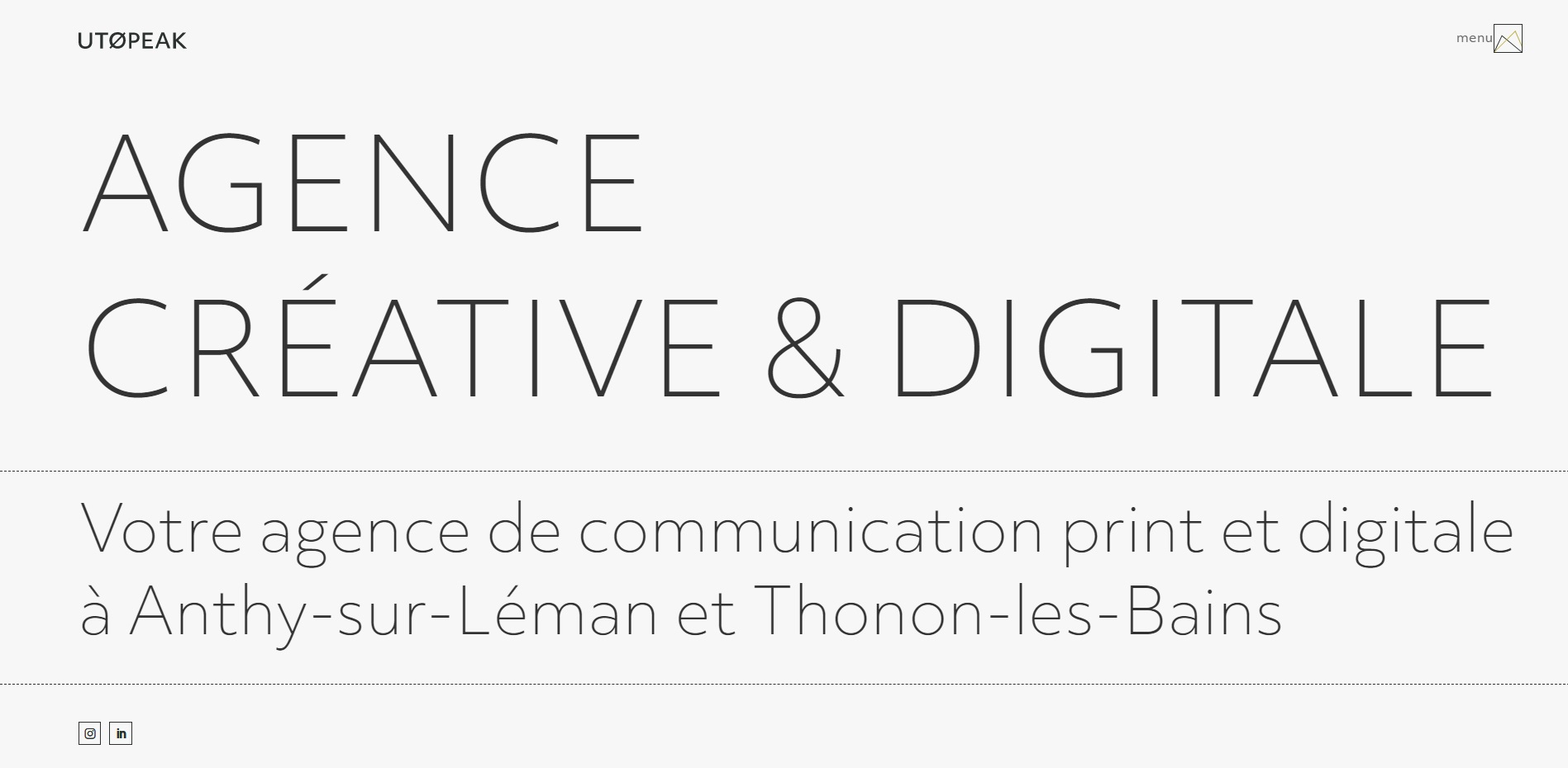 UTØPEAK —Agence de communication créative & digitale - Agence Web à Thonon-les-Bains