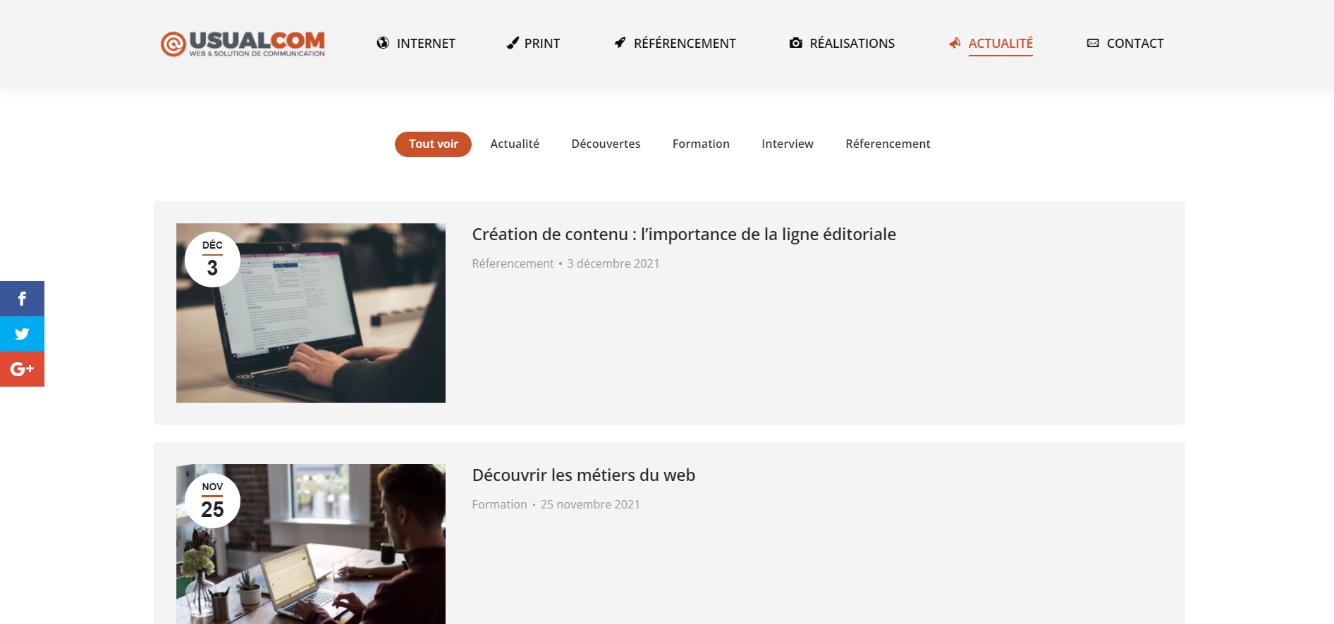  Usualcom - Agence Web à Toulouse