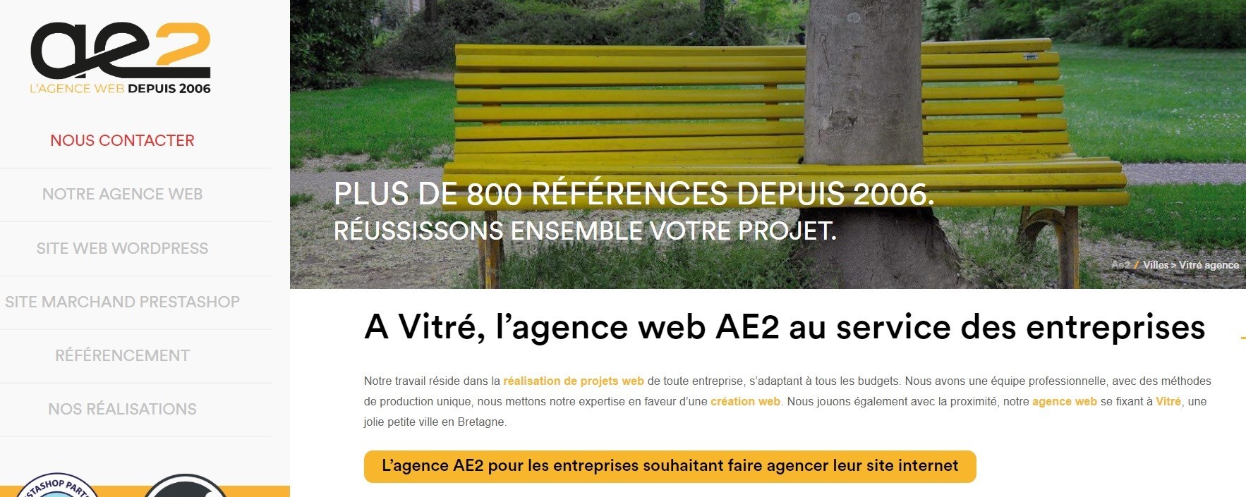  L’agence AE2 - Agence web à Vitré