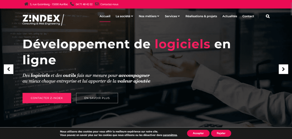 Z-Index - Agence Web à Aurillac