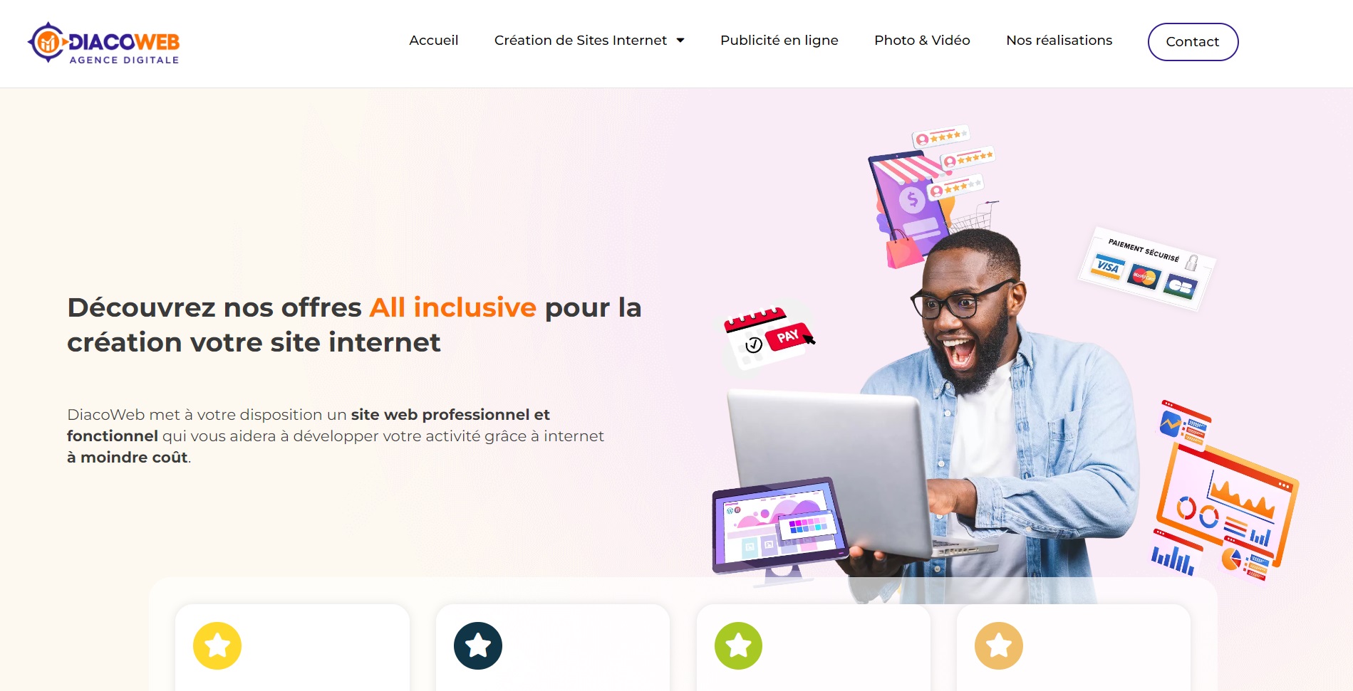  DIACOWEB, Création Site Internet Guadeloupe - Agence web à Sainte-Anne
