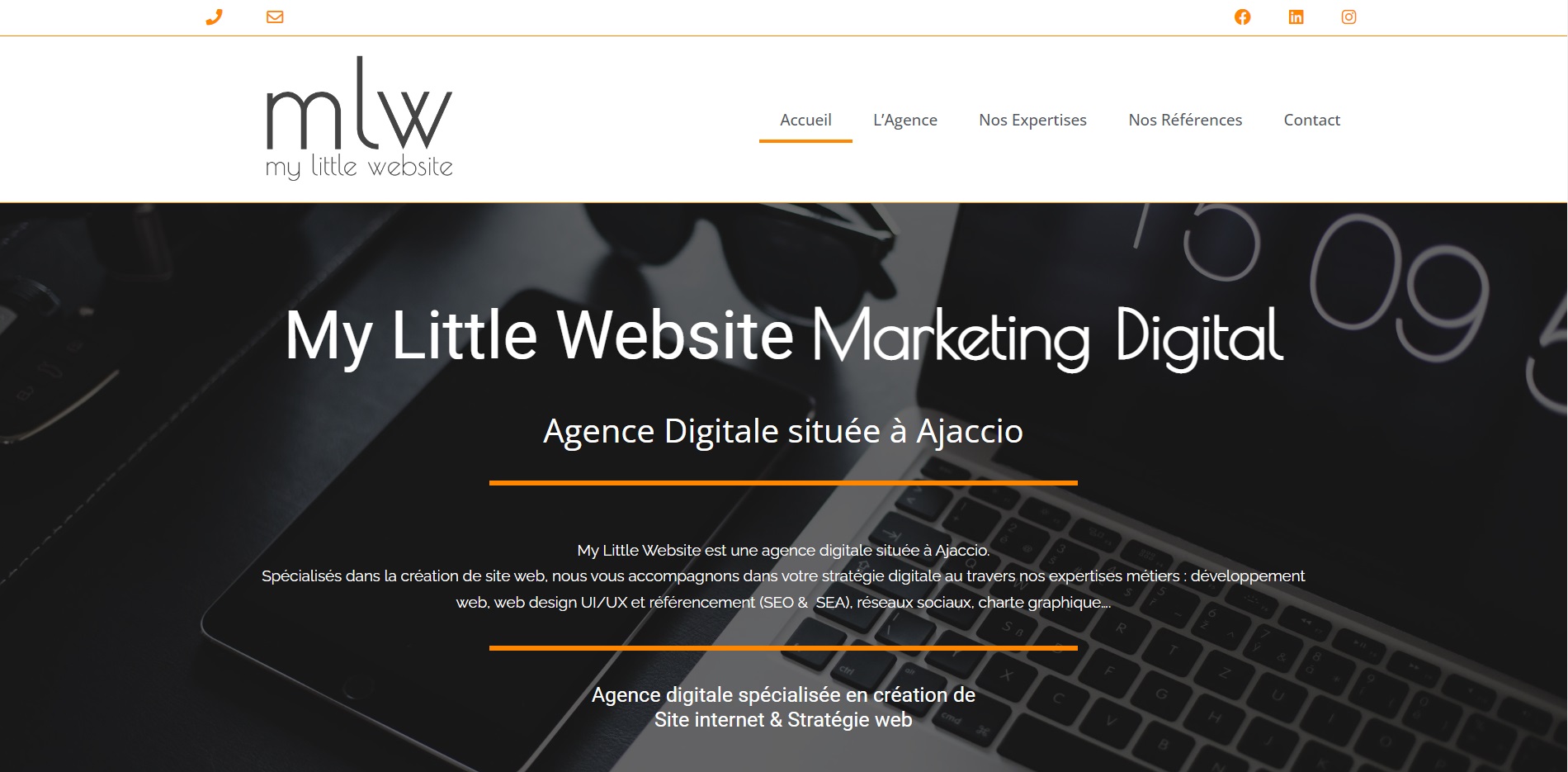  My Little Website - Agence Web à l'Ile-Rousse