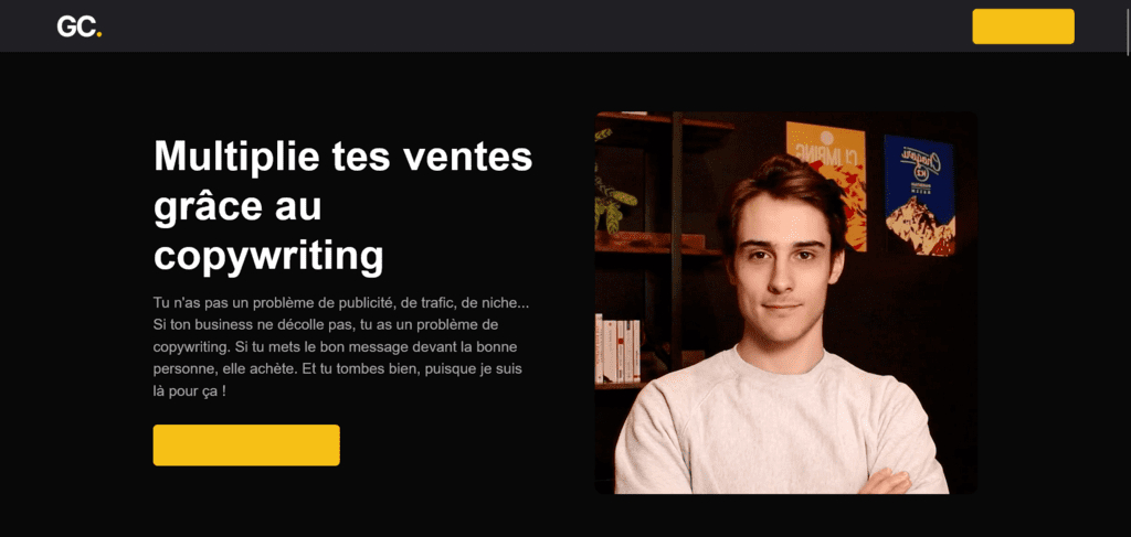  Copywriter de site web-Grégoire Cornulier - Agence Web à Reims