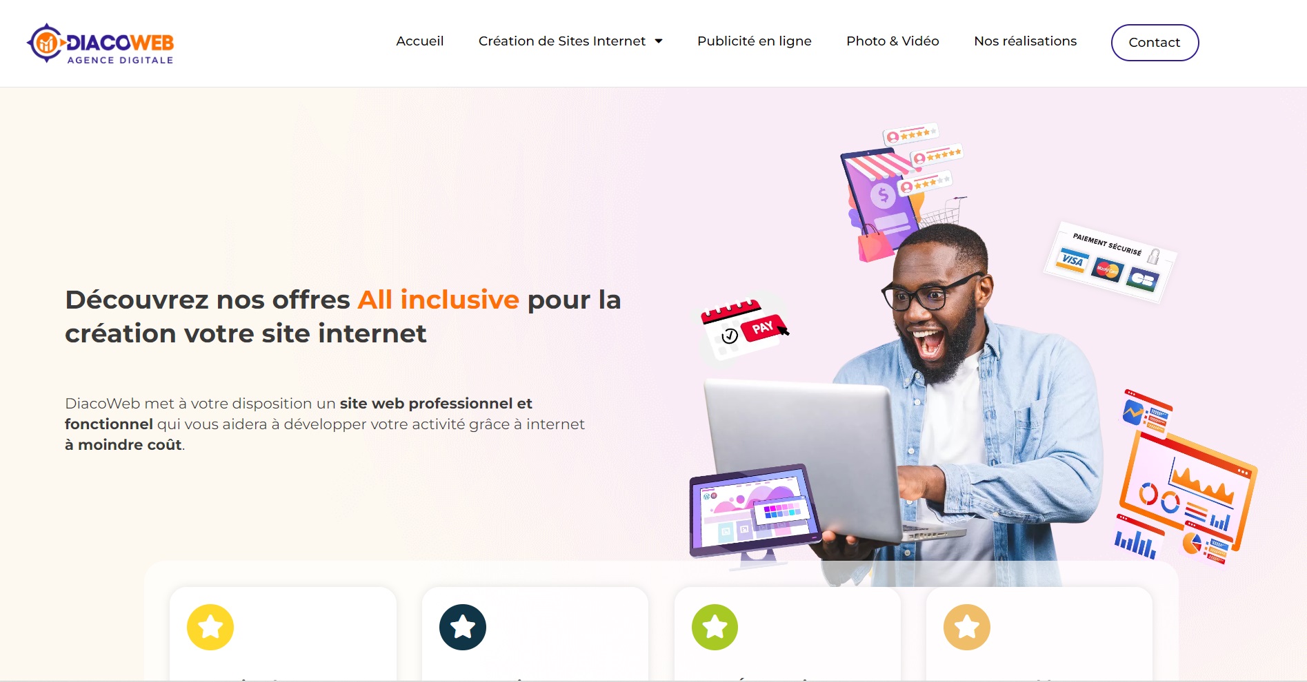  DIACOWEB, Création Site Internet Guadeloupe - Agence Web à Sainte-Rose