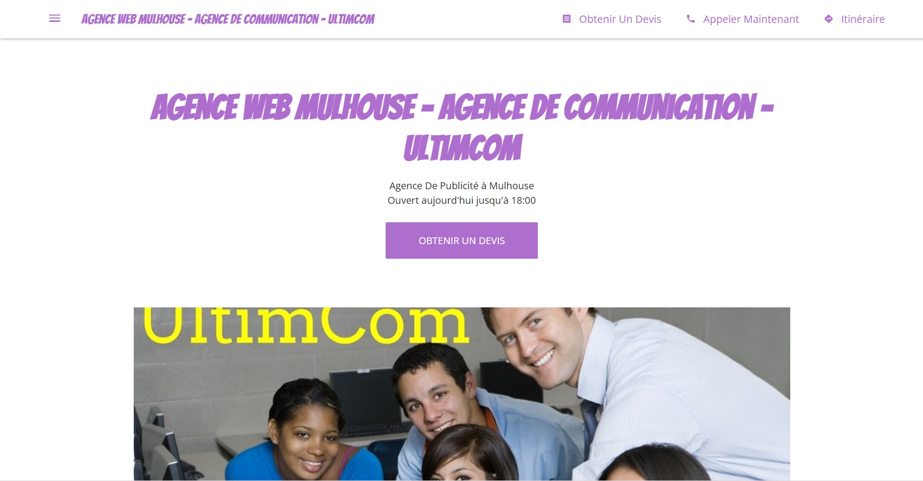  UltimCom - Agence Web à Moulhouse
