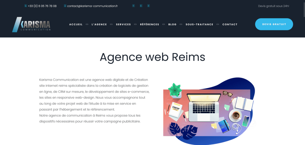  Karisma Communication - Agence Web à Reims