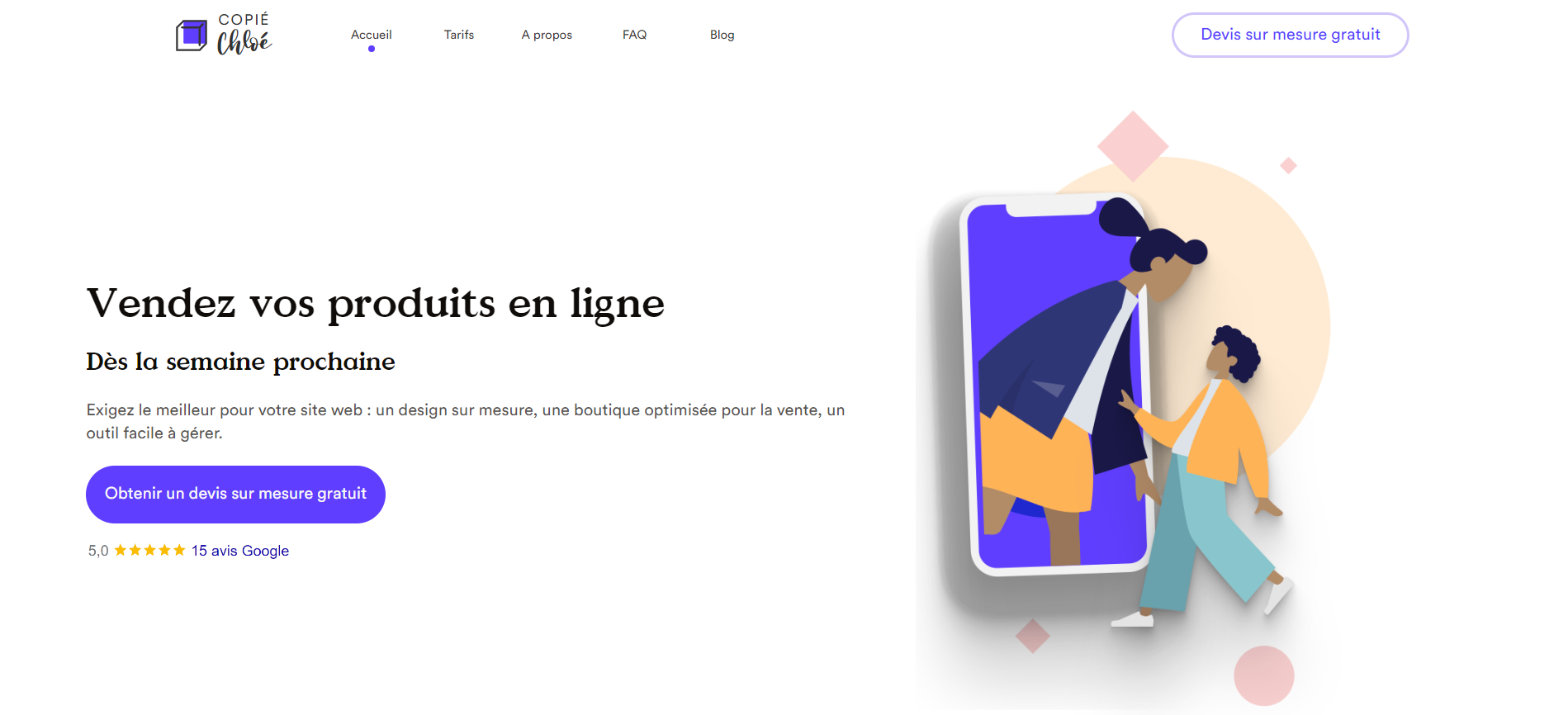  Copié Chloé – Création et refonte site internet - Agence Web à Thionville