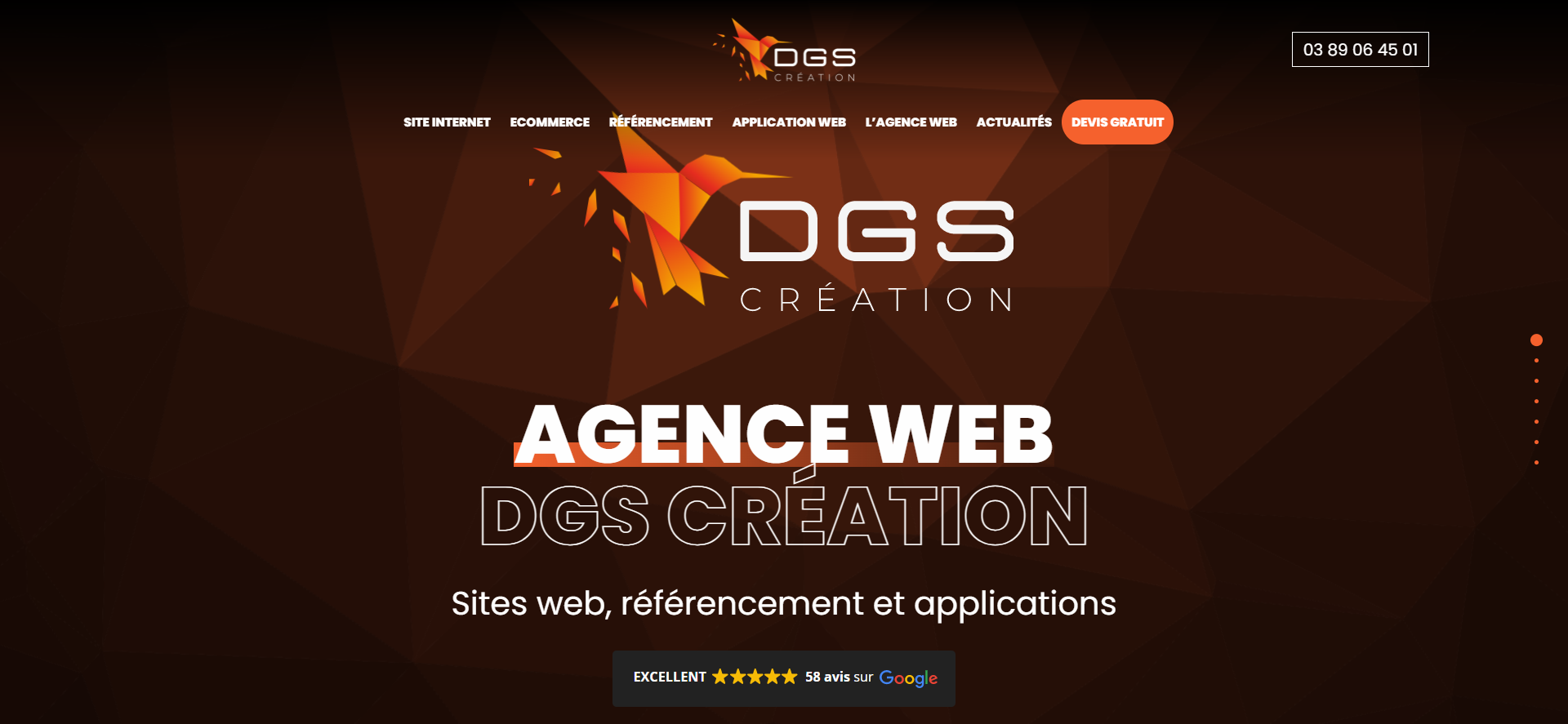  DGS création - Agence Web à Colmar