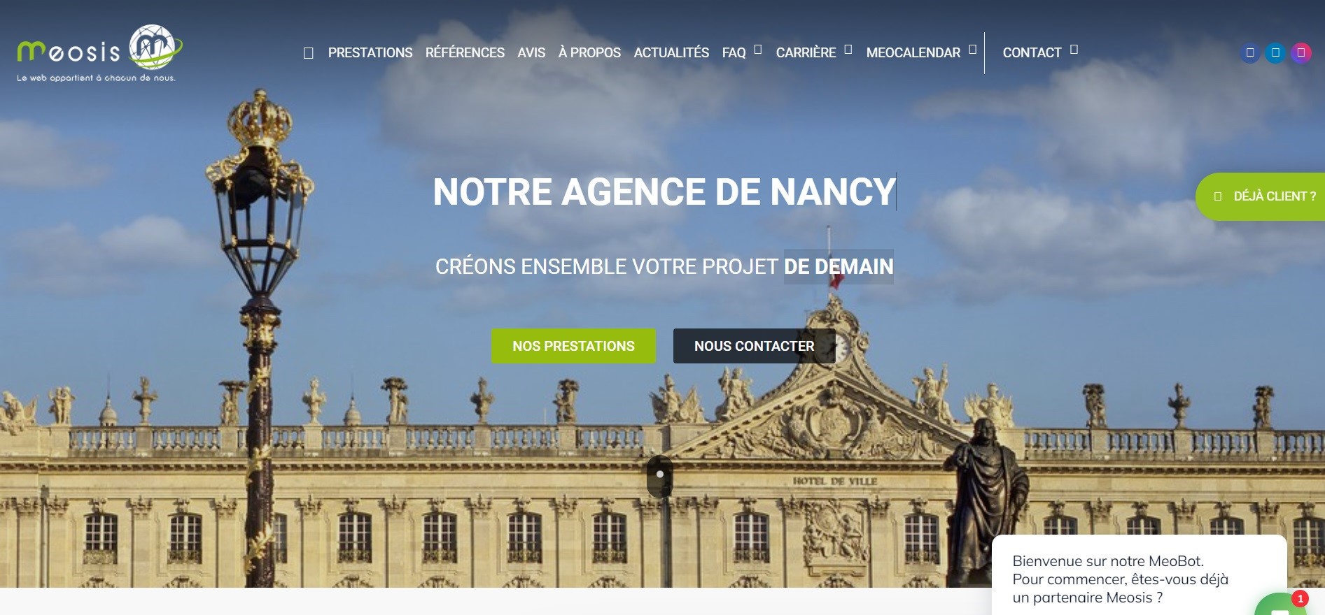  MEOSIS NANCY - Agence Web à Nancy