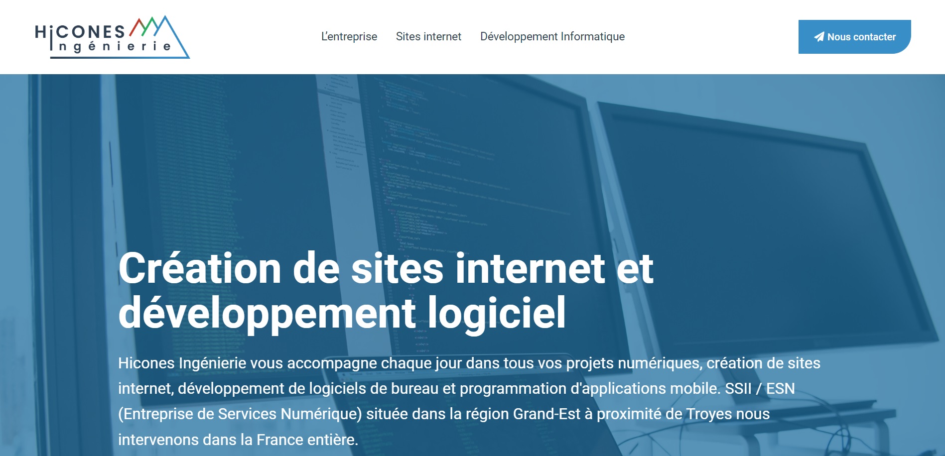 Hicones Ingénierie - Agence Web à Troyes 