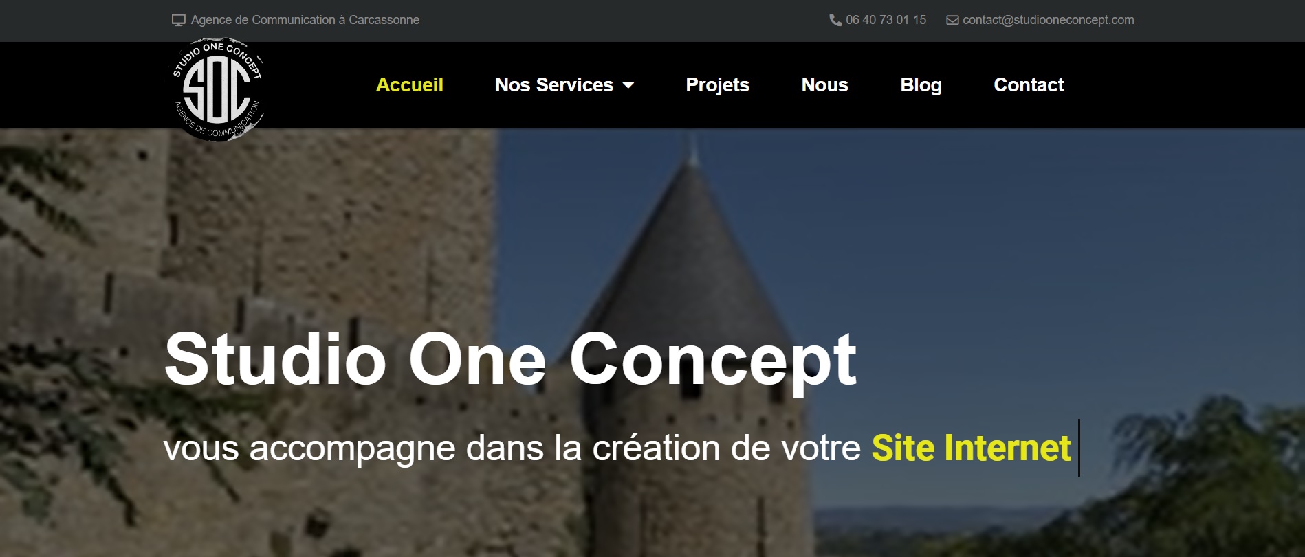 Studio One concept - Agence Web à Carcassonne