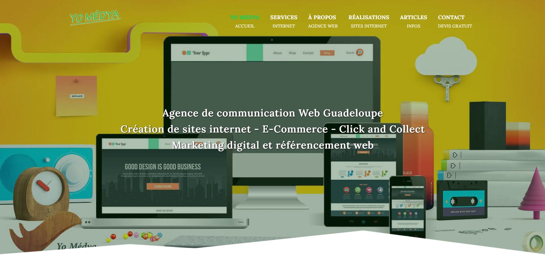  Yo Médya Agence Web – Création de sites internet et e-commerce - Agence Web à Sainte-Rose