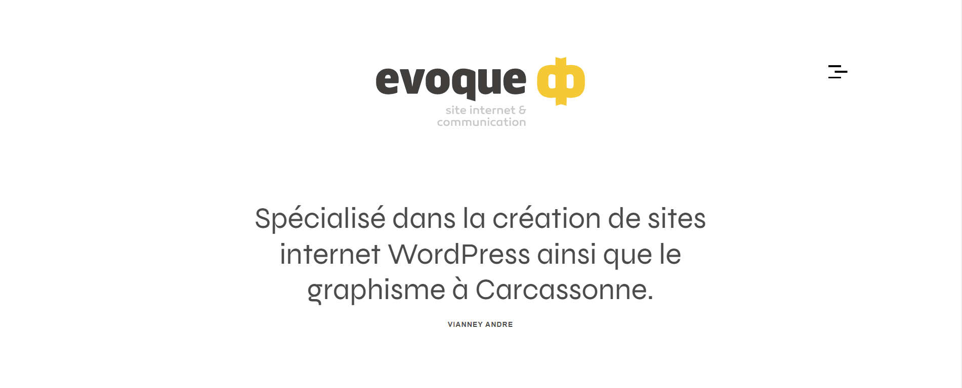 Evoque - Agence Web à Carcassonne