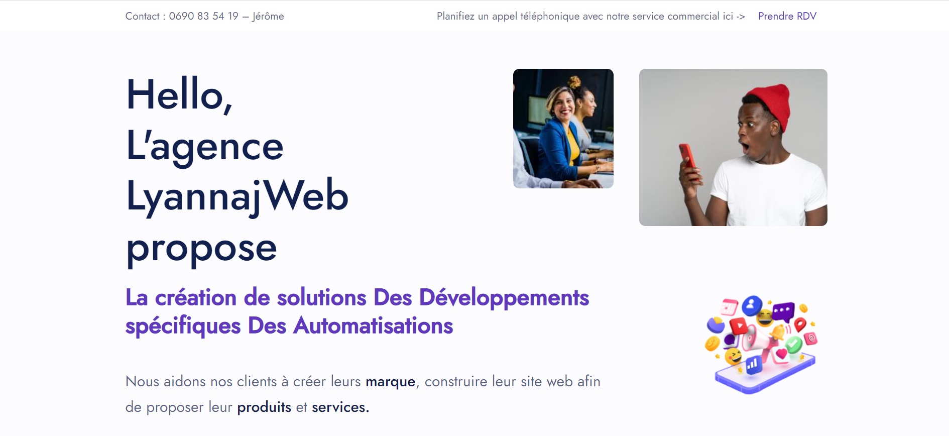  Lyannaj Web - Agence web à Sainte-Anne